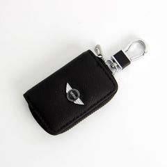  Κλειδοθήκη Δερμάτινη  Μπρελόκ Πορτοφόλι  Θήκη Τσάντα για Κλειδιά με Λογότυπο Μάρκας Mini 