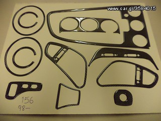 Επένδυση ταμπλό Look Carbon Alfa Romeo 156
