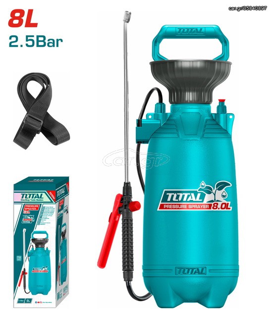 Ψεκαστήρας Χειρός TOTAL 8Lit ( THSPP30802 )
