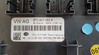 AUDI A3 ΣΕΤ  ECU + ΚΑΝΤΡΑΝ + BCI + SWCM + GATEWAY CONTROL MODULE + ANTI THIEF ALARM CONTROL MODULE + Ignition barrel + KEY + BARREL DOOR + Central Circuit Board Relay Fuse Box-thumb-5