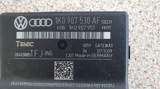 AUDI A3 ΣΕΤ  ECU + ΚΑΝΤΡΑΝ + BCI + SWCM + GATEWAY CONTROL MODULE + ANTI THIEF ALARM CONTROL MODULE + Ignition barrel + KEY + BARREL DOOR + Central Circuit Board Relay Fuse Box-thumb-9