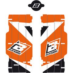 BLACKBIRD Dream Graphic 3 Radiator Louvers Graphic Kit Orange KTM SX/SX-F '17-'19