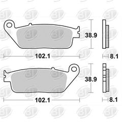 ΤΑΚΑΚΙΑ BRAKING 716 CM55  ΗΜΙΜΕΤΑΛΙΚΑ (FA142,226,P47,188) - (ΙΤΑ) ΚΑΤΟΠΙΝ ΠΑΡΑΓΓΕΛΙΑΣ