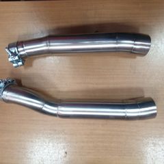 GSXR 1000 K7 K8 link pipes Φ54-thumb-1