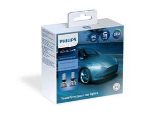 PHILIPS H7 Ultinon Essential Led 12V 24V 20W 6500K 11972UE2X2 2τμχ