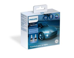 PHILIPS Fog H8/H11/H16 Ultinon Essential Led 12V 24V 24W 6500K 11366UE2X2 2τμχ