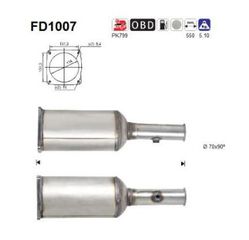 ΦΙΛΤΡΟ DPF PEUGEOT 407 2.0 HDI 2004-2010 KARALOIZOS exhaust