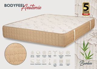 KPS ΣΤΡΩΜΑ BODYFEEL ANATOMIC 160X200X30ΕΚ BAMBOO KPS5066