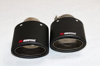 OVAL ΜΠΟΥΚΑ ΖΕΥΓΑΡΙ (PAIR) ΤΥΠΟΥ AKRAPOVIC-thumb-2