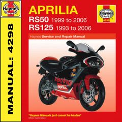 Haynes Manual για APRILIA RS50  99-06  RS125 93-06