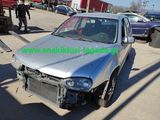 VW GOLF 4 1.6 16V ΜΕ ΤΥΠΟ(AUS) ΓΙΑ ΑΝΤΑΛΛΑΚΤΙΚΑ anakiklosi-lagada