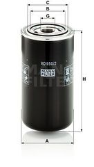 Φίλτρο Υδραυλικού MANN-FILTER WD-950/2
