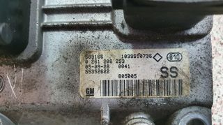 ΜΟΝΑΔΑ ΕΛΕΓΧΟΥ ΚΙΝΗΤΗΡΑ ECU OPEL CORSA C 1.2 Z12XEP BOSCH  0261208253, GM 55352622 SS , 1039S10736-thumb-1