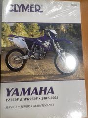CLYMER MANUAL YAMAHA YZ250F & WR250 F 2001-2003