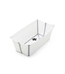 Stokke flexi bath X-Large μπανάκι transparent White 82x49 cm 0-6 years με δώρο το Newborn κάθισμα νερού