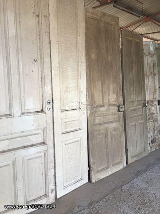 Πόρτες παλιές ελληνικές μασίφ ξύλινες πόρτες χονδρική λιανική 