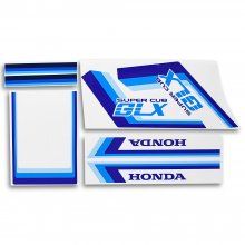 ΑΥΤΟΚΟΛΛΗΤΑ HONDA GLX ΣΕΤ ΜΠΛΕ STICKERS PAR