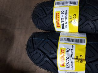 120/70-10//100/80-10 ΖΕΥΓΑΡΙ PIRELLI SL38