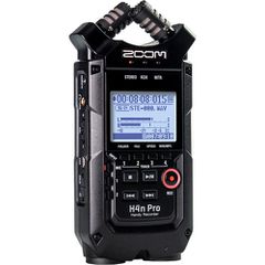 Zoom H4n Pro Black 4Ch Portable Studio Recorder MP3 / Wave Recorder - Zoom