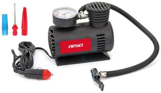 ΚΟΜΠΡΕΣΕΡ ΑΕΡΑ ΠΛΑΣΤΙΚΟ 12V 20BAR-300PSI (ΜΑΝΟΜΕΤΡΟ/ΦΙΣ/3 ΑΝΤΑΠΤΟΡΕΣ/ΚΑΛΩΔΙΟ 300cm) AMiO - 1 ΤΕΜ.