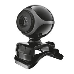 Webcam Trust Exis 17003 480p with Microphone Μαύρο Black