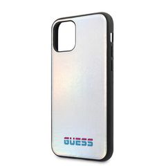 Guess GUHCN65BLD iPhone 11 Pro Max silver/silver hard case Iridescent-thumb-1