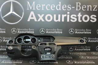 ΤΑΜΠΛΟ MERCEDES-BENZ, C-CLASS, W204, ΔΙΑΚΟΠΤΗ ΦΩΤΩΝ, ΜΕ ΑΕΡΑΓΩΓΟΥΣ, ΟΘΟΝΗ RADIO CD, ΧΕΙΡΙΣΤΗΡΙΟ AIRCONDITION, FACELIFT, 2011-2014  **ΑΧΟΥRISTOS**