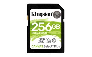 Kingston Technology Canvas Select Plus memory card 256 GB SDXC Class 10 UHS-I