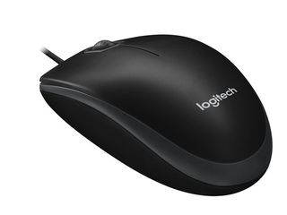Logitech - B100 800dpi Optical High Quality Wired USB Mouse / Computers