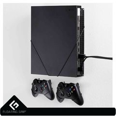 Floating Grips Xbox One X and Controller Wall Mounts - Bundle (Black) / Xbox One-thumb-2