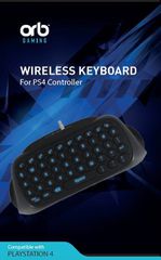 Playstation 4 Controller Keyboard Blue Blacklit / PlayStation 4