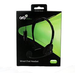 ORB Wired Chat Headset for Xbox 360 / Electronics