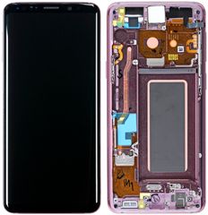 Samsung (GH97-21696B) OLED Touchscreen - Purple (excl. adhesive) - Galaxy S9; SM-G960F