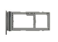 Samsung (GH98-43724A) Sim tray + MicroSD tray prisma black - Galaxy S10 Plus; SM-G975F