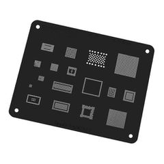 WYLIE (T3-19083) WYLIE Black BGA Reballing Stencil For iPad 2/3/4/Mini
