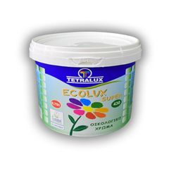 Tetralux Πλαστικό Οικολογικό Χρώμα Ecolux Super 3lt