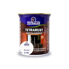 Tetralux Αντισκωριακό Χρώμα Λευκό Tetrarust 0,75lt