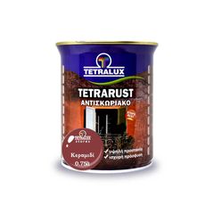 Tetralux Αντισκωριακό Χρώμα Κεραμιδί Tetrarust 0,75lt