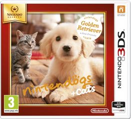 Nintendogs and Cats 3D: Golden Retriever (Select) / Nintendo 3DS