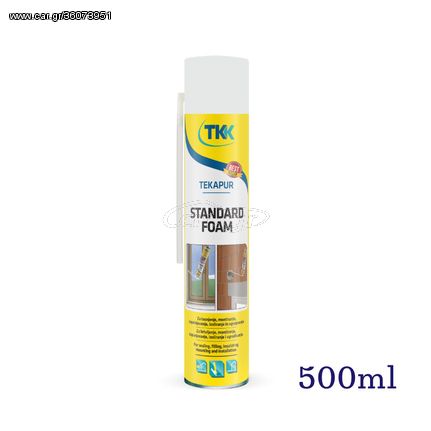 Tekapur Standard Foam Αφρός Πολυουρεθάνης Χειρός 500ml