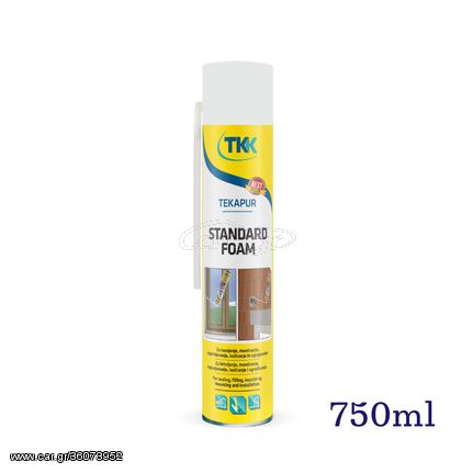 Tekapur Standard Foam Αφρός Πολυουρεθάνης Χειρός 750ml