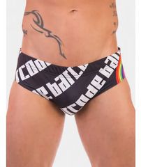 Pixel Pride Swim Brief