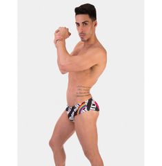 Pixel Pride Swim Brief-thumb-3