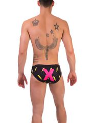 Space Flash Swim Brief Black-thumb-1