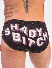 Shady Bitch Swim Brief - Barcode Berlin-thumb-1