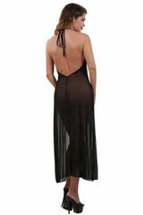 Lingerie Negligee Black-thumb-2