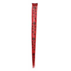 Aprox. 40cm Red Star Print Hair Highlights/ Extensions