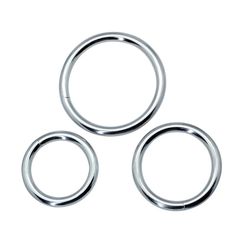 Μεταλλικά Δαχτυλίδια Timeless Metal Cock Rings Set (3 pcs) - Toyz4Lovers
