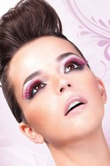 Light Pink Feather Eyelashes