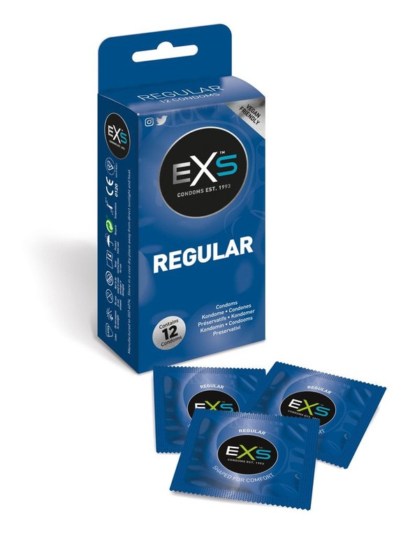 Προφυλακτικά EXS Regular 12 Pack